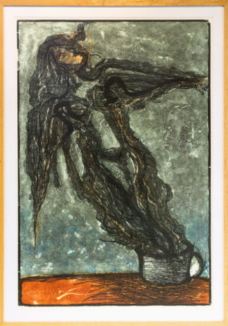 La mujer del café